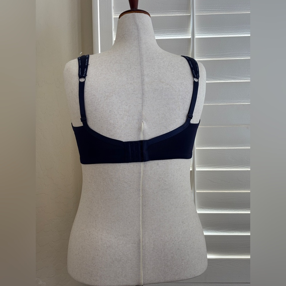 Nautica Full Coverage Bra Set of 3 Blue Black Beige 2783-70 Women’s Size 38DD - Picture 4 of 10
